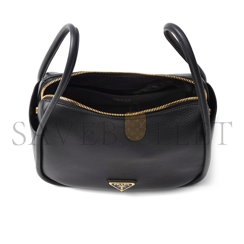 PRADA DARLING LEATHER HANDBAG 1BA451 (25*18*10.5cm) PRADA DARLING LEATHER HANDBAG 1BA451 (25*18*10.5cm)